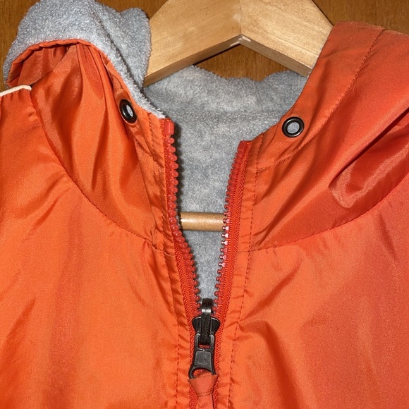 •NY♦️CLASSICS SPORTS•GRAY & ORANGE REVERSIBLE SKI JACKET SIZE SMALL EUC (UNISEX) - Picture 8 of 9